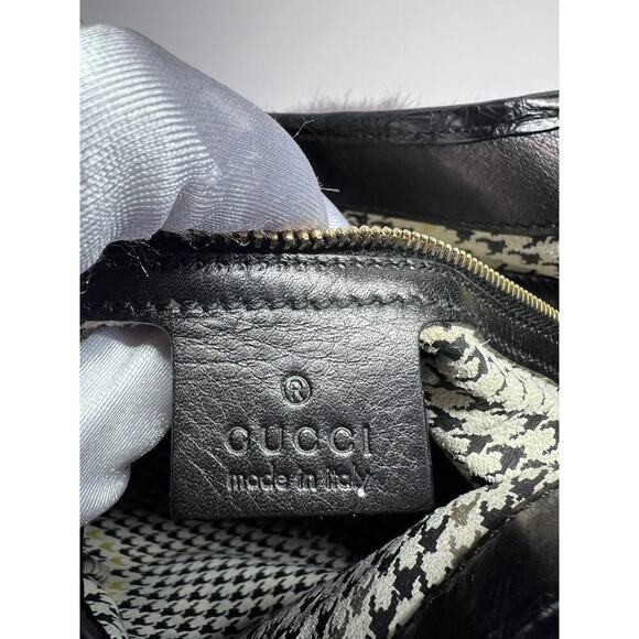 Vintage Gucci mink Crocodile big Jackie bag - Picture 9 of 10